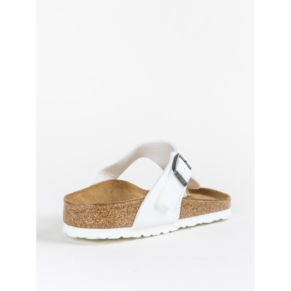 Birkenstock Gizeh BS White Men's EU 43/US 10 Regular Birko-Flor Sandals - Picture 3 of 6